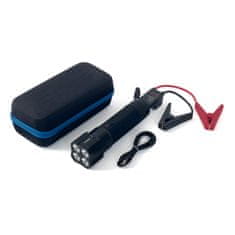 shumee 3v1 zagon avtomobila Jump Starter + 8000mAh powerbank + LED svetilka - črna