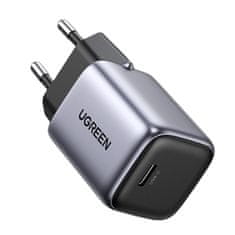 slomart ugreen nexode mini hitri polnilec za USB C 30W siva (cd319)