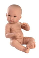 Llorens 63501 NEW BORN BOY - realistična dojenčkova lutka z vinilnim telesom - 35 cm