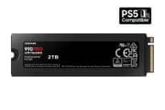 Samsung 990 PRO/2TB/SSD/M.2 NVMe/Heatsink/5R