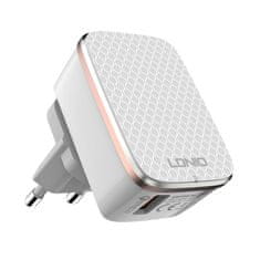 LDNIO A1204Q 18W omrežni polnilnik + kabel Micro USB