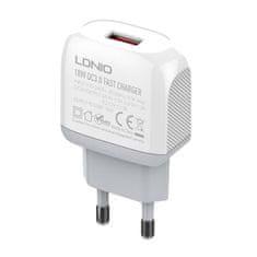 slomart omrežni polnilec ldnio a1307q 18w + kabel microusb