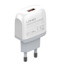 slomart omrežni polnilec ldnio a1307q 18w + kabel microusb