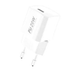 Foneng omrežni polnilec eu38, 1x kabel usb + usb c do lightning