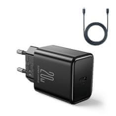 Joyroom JR-TCF06 polnilnik USB-C 20W + kabel USB-C / Lightning, črna