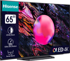 Hisense 65A85K 4K UHD OLED televizor, Smart TV + DARILO: ledomat
