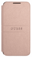 Guess GUBKS22SPSASBPI ovitek za Galaxy S22 5G, preklopni, roza