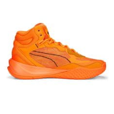 Puma Čevlji oranžna 40.5 EU Playmaker Pro Mid Laser