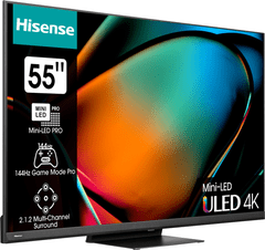 Hisense 55U8KQ 4K UHD ULED televizor, Smart TV + DARILO: aparat za točenje piva