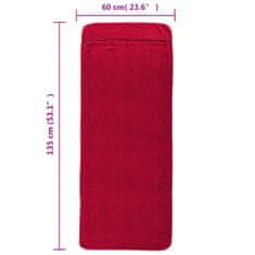 Vidaxl Brisače za plažo 2 kosa bordo 60x135 cm tkanina 400 GSM