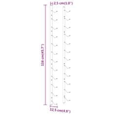 Vidaxl Stensko stojalo za vino za 12 steklenic zlato železo