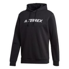 Adidas Športni pulover črna 188 - 193 cm/XXL Terrex Graphic Logo Hoodie