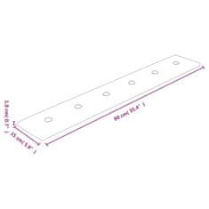 Vidaxl Stenski paneli 12 kosov rdeči 90x15 cm umetno usnje 1,62 m²