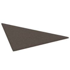 Vidaxl Stenski paneli 12 kosov taupe 30x30 cm blago 0,54 m²