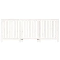 Vidaxl Pokrov za radiator bela 210x21x85 cm trdna borovina