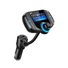 GOTEL Avtomobilski FM oddajnik LCD bluetooth 12-24V 2x USB Quick Charge 3.0