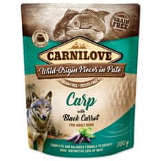 Carnilove Kapsička CARNILOVE Dog Paté Carp with Black Carrot 300 g