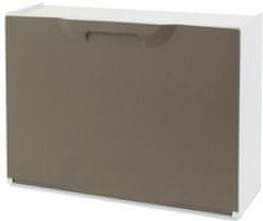 ArtPlast Plastično stojalo za čevlje taupe 51x17,3x40 cm