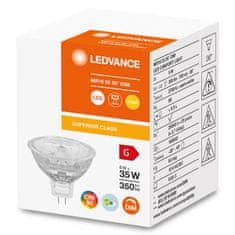 LEDVANCE Zatemnitvena LED žarnica MR16 5W = 35W 350lm 2700K Topla bela 36° CRI90 12V Superior