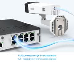 Reolink Duo 2 PoE IP kamera, žična, bela