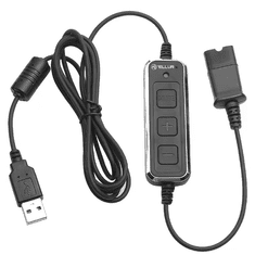 Tellur 520N slušalke, žične, USB, črne (TLL411004)