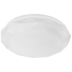 LUMILED Stropna svetilka LED 18W 4000K bela okrogla DIAMANT 33cm