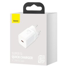 BASEUS Hitro polnjenje USB-C 25W Power Delivery Quick Charge - belo