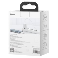 BASEUS Hitro polnjenje USB-C 25W Power Delivery Quick Charge - belo