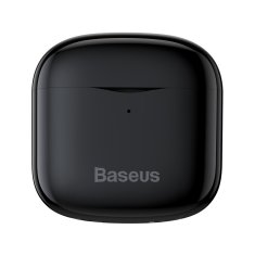 slomart baseus e3 brezžične slušalke bluetooth 5.0 tws v ušesih, vodoodporne ip64 črne (ngtw080001)