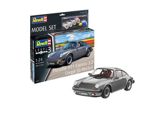 Revell Model Set Porsche 911 Carrera 3.2 Coupé (G-Model) maketa, 109/1