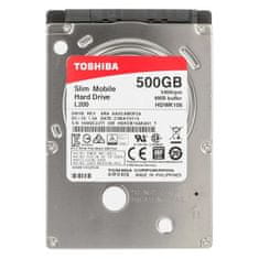 Toshiba HDKCB16ZKA01T trdi disk, 500 GB, 2,5"