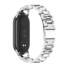 Tech-protect Stainless pašček za Xiaomi Smart Band 8 / 9, silver