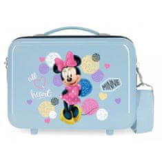 Jada Toys ABS Potovalni kozmetični kovček MINNIE MOUSE Love, 21x29x15cm, 9L, 2053923