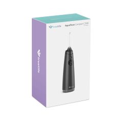 TrueLife AquaFloss Compact C300 ustna prha, črna - odprta embalaža