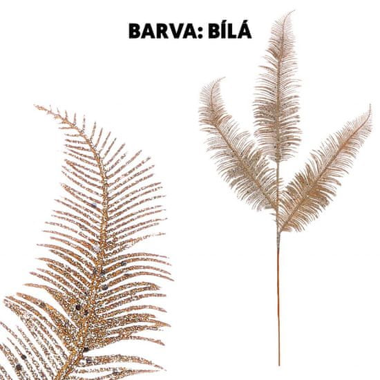 Autronic Bracken, barva bela z bleščicami. NL0148 WH