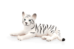 Mojo Mladiček belega bengalskega tigra leži