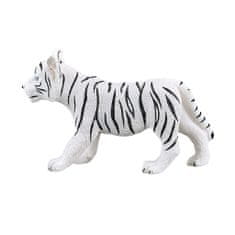 Mojo Mladiček belega bengalskega tigra stoji