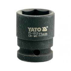 YATO Nastavek 1/2" udarni šestkotnik 22 mm CrMo