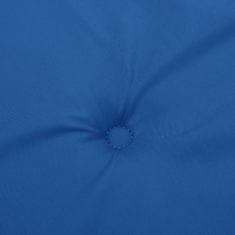 Vidaxl Blazina za vrtno klop modra 180x50x3 cm oxford tkanina