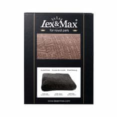 Lex & Max Chic - Kraljevska Pasja Postelja Chocolade Brown 100x70 - Kraljevska Pasja Postelja