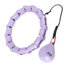 ONE Fitness masažni obroč z utežmi OHA02 vijolična