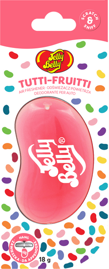 Jelly Belly osvežilec zraka 3D Air Fresh - Tutti Frutti