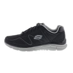 Skechers Čevlji črna 45 EU Satisfaction Flesh Point