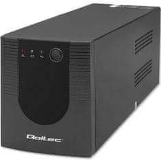 Qoltec Qoltec neprekinjeno napajanje ups line interactive | monolit | 2000va | 1200w | usb | rj45