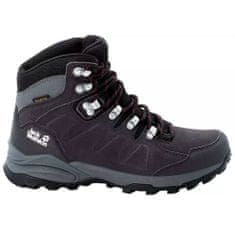 Jack Wolfskin Čevlji treking čevlji črna 38 EU Refugio Texapore Mid