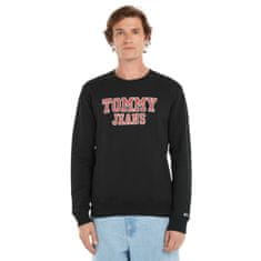 Tommy Hilfiger Športni pulover črna 184 - 188 cm/XL DM0DM16366BDS