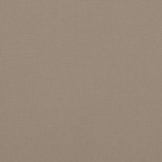 Vidaxl Blazine za vrtne stole 2 kosa taupe 100x50x3 cm oxford tkanina