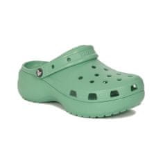 Crocs Cokle zelena 39 EU Classic Platform Clog