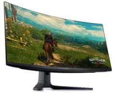 DELL Alienware AW3423DWF ukrivljen gaming monitor, QD-OLED, UWQHD (210-BFRQ)