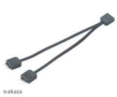 Akasa - aRGB LED razdelilnik, 3-pinski 2 kosa